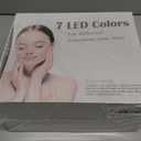 Red Light Therapy Mask for Face, 7 Colors LED Face Mask Light Therapy At Home, Led Face Mask Light Therapy-White