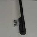 DEKAVA Paper Towel Holder Under Cabinet Wall Mount for Kitchen Towel, Self-Adhesive Bar, Rack, SUS304 Stainless Steel 13 inch (BlackA, 1)