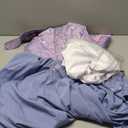 Scarlet Darkness Renaissance Costume Women Medieval Corset Dress Puff Sleeve Fairy Dress (10, Lavender)