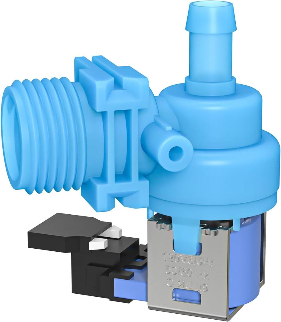 Latest Upgrade W10327249 W10327250 W11175771 Dishwasher Inlet Valve, Compatible With Kenmore 665 662 Series, Whirlpool, Kenmore, and Amana Dishwashers, Replaces W10195047, W10316814, W11130743