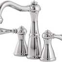 Pfister LG46M0BC Marielle 2-Handle Mini-Widespread Bathroom Faucet in Polished Chrome, Water-Efficient Model