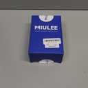 MIULEE Coral Red Couch Pillow Covers 18x18 Inch, Set of 2 Soft Chenille Decorative Square Throw Pillow Covers Farmhouse for Sofa Living Room Bed