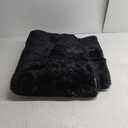 Black Rugs for Bedroom Fluffy 3x5 ft Living Room Rug Non-Slip Area Rugs Shag Carpet for Nursery Kids PlayRoom Dorm Office Indoor 1.7'' Thick Modern Plush Carpets Boys