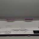 Upgraded Nail Tech Lamp with Dual Phone Holder, 34 in Foldable Large Nail Light for Desk, 3 Modes 3000K-6000K LED Manicure Lamp, Half Moon Light for Lash Eyelash Extension, Tattoo, Eyebrows (White)