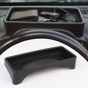 RT-TCZ JK Dashboard Storage Organizer Tray Phone Sunglasses Box Container for 2007-2010 Jeep Wrangler JK JKU Unlimited