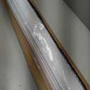 Joydeco Cordless Zebra Blinds (Pro), Dual Layer Light Control Zebra Blinds for Windows, Light-Proof Aluminum Cover, Free-Stop Roller Shades for Home & Office (White, 51" W x 75" H)