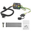 56420 4-Way Flat Trailer Wiring Harness Compatible with Hyundai Santa Fe 2019-2023, Santa Cruz 2022-2024, Palisade 2020-2023 & Kia Telluride 2020-2022, Carnival 2022-2024 Connector Towing Wiring Kit