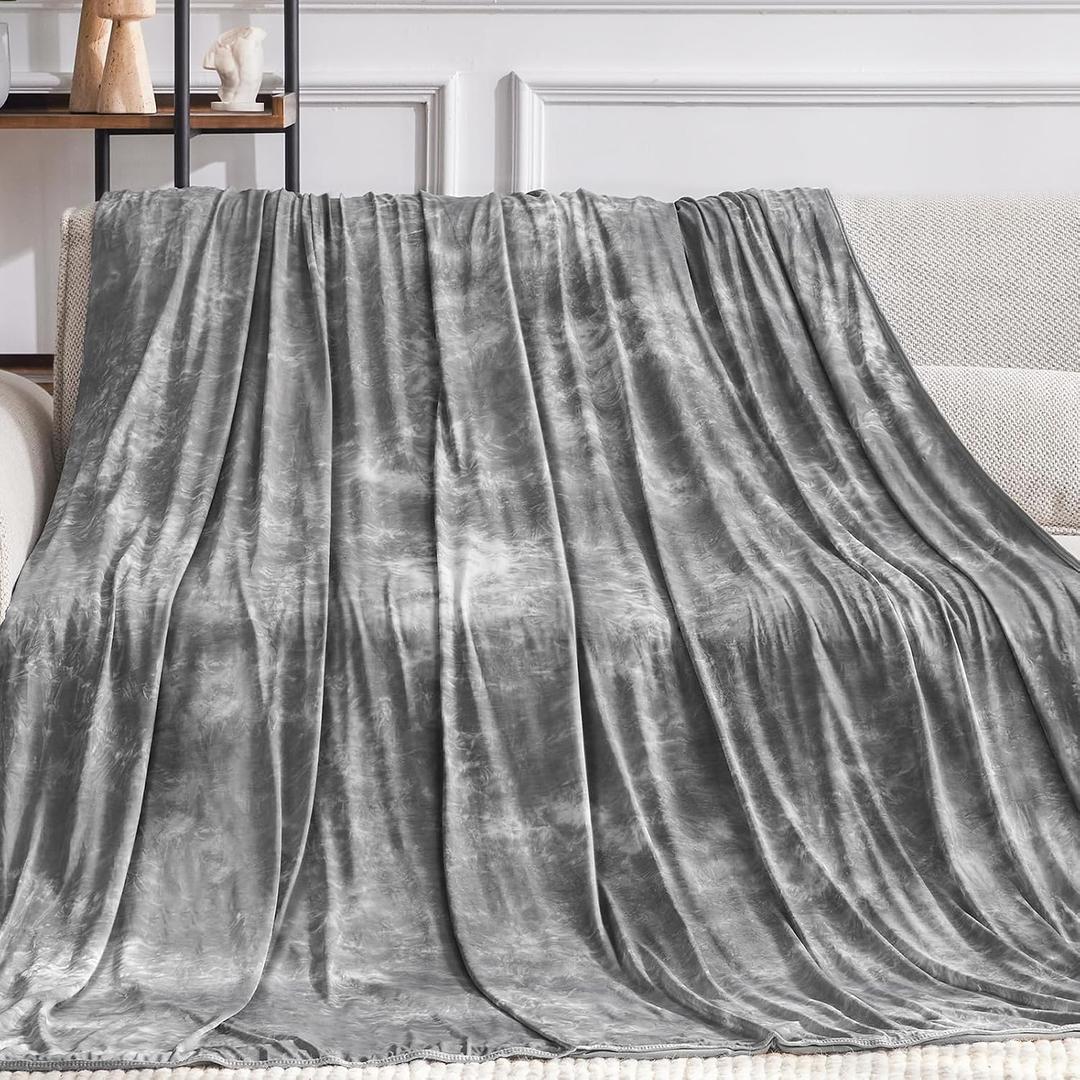 Guohaoi Cooling Blanket (90"x90"Queen Size) for Hot Sleepers and Night Sweats,Decortive Tie Dye,Arc-Chill Q-Max >0.5Cool Fiber,Ultra Cold Breathable,Comfortable,Keep Cool,All-Season