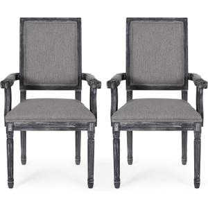 Christopher Knight Home Maria DINING CHAIR SETS, Grey, (Set of 3)