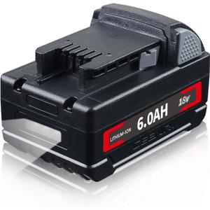 CEENR 6.0Ah Lithium Battery Replacement for Milwaukee M-18 Battery Compatible with Milwaukee Cordless Power Tools (1Pack)