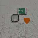 Tensea (2 in 1) for Waterproof Apple Watch Screen Protector Case Series 11/10 42mm Accessories, 360 Front and Back, iWatch PC Face Cover with Tempered Glass for Women Men, 42 mm (Clear)