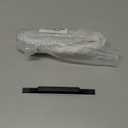 Kitchen Cabinet Pulls - Black Cabinet Handles - 5 Pack Long Cabinet Hardware for Drawers Dresser Furniture Pulls (3.78 inches Hole Center - 6.3 inches Length)