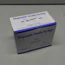 U-100 1ml Syringe with Needle, 31G 1/4" 6mm 1cc Syringes, Disposable Individual Package, Pack of 100