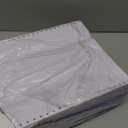 9.5 x 11 Continuous Feed Computer Paper Fanfold for Dot Matrix Printers Continuous Computer Paper Left and Right Perforated 1000 Sheets 3 Part White/Pink/Yellow for Receipts, Invoices