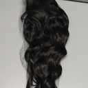 Long Black Wavy Wigs for Women 26Inch Curly Hair Wig Middle Part Lace Wig Natural Looking Hair Replacement Wig Cosplay Costume Halloween Wig