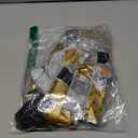 HOUSE OF PARTY 4D Gold Black Disco Ball Balloons 6Pcs - Mylar Foil Balloons 22 Inch for Grad Last Disco Party Decorations