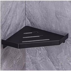 Bathroom Shelf Wall Mount Stainless Steel Corner Shower Caddy,Shower Tripod,Drill-Free Bracket