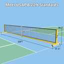 Pro Pickleball Net, 22 FT Tournament-Grade Size, 22ft x 34"