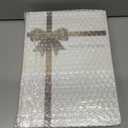 Real Pages Decorative Books Genuine Linen Gold Copper Foiling Engraved Books for Aesthetic Decoration Home Decor Bookshelf Coffee Table Bedside Table Mantle Decor, Set of 2 Faux/Fake Books