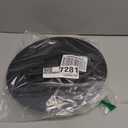 JoFomp Wooden Glow in The Dark Clock, 12 inch Silent Non-Ticking Battery Operated Clock, Energy-Absorbing Luminous Numerals and Hands, Lighted Wall Clock Decoration (Black, 12 INCH)