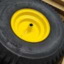 20 X 8.00-8 20Psi max nylon tubeless tires and yellow wheels 2 count