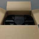 Amazon Basics Smudge Resistant Rectangular Trash Can With Soft-Close Foot Pedal, Brushed Stainless Steel, 50 Liter/13.2 Gallon, Satin Nickel Finish, 16.7"L x 14.7"W x 25.9"H