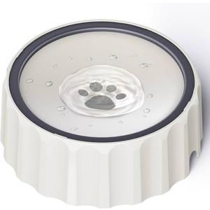 Dog Water Bowl No Spill 70oz/2L Large Capacity Dispenser Non Slip No Splash Bowl Pet Slow Feeder No Drip Dog Water Bowl on Vehicle Slow Water Bowl for Dogs and Cats