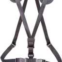 Neotech Super Harness, Black, Regular, Loop Attachment Saxophone Strap (2601262)