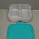 Sistema Nest It Meal Prep Food Storage Containers, 3 Compartments, 8 Cups, BPA-Free, 5-Pack