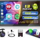 [2+64G]Hikity Android 13 Car Stereo for Dodge Grand Caravan11-20/Grand Voyager11-15/Chrysler Town & Country11-16, 9'' Touchscreen Radio wireless CarPlay Android Auto GPS Mirror Link SWC Backup Cam BT