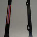 Metal License Plate Frame Armenia Armenian Flag Country Car Accessories Black 2 Holes