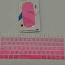 Silicone Soft Protector Covers for Apple Magic Keyboard (MLA22LL/A) with US Layout and MAC Magic Mouse (Pink)