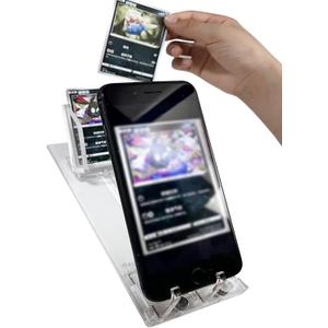 MTG & TCG Card Scanner Stand,Works with ManaBox App,Size Unsleeved Trading Cards,Quickly Scan and Price Check Unsleeved Collectible Cards