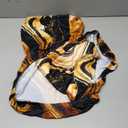 Black Gold Marble Bar Stool Chair Cover 2 Pack Barstool Slipcovers Counter Stool Chair Covers with Waterproof Seat Pad Bar Seat Cover with Elastic Bottom