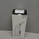 Automatic Soap Dispenser with Infrared Sensor - Adjustable 4-Level Touchless Hand Soap for Kitchen, Bathroom - Battery Operated Electric Dispenser, Durable Plastic, Smart Soap Holder(Deep Grain)