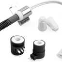 Dryer Round Ignitor and Gas Valve Coil Kit Fit for GE Dryer, Replace Igniter WE4X739 WE04X25996 WE04X0739, Gas Solenoid Coil WE04X10020 WE4X692 WE4X693