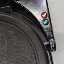 Chef'sChoice Ice Cream Cone Maker WaffleCone Express With Nonstick Heating Plates Instant Heat Recovery Creates Delicious Homemade Sugar and Waffle Cones Easy to Clean, 1050-Watts, Silver