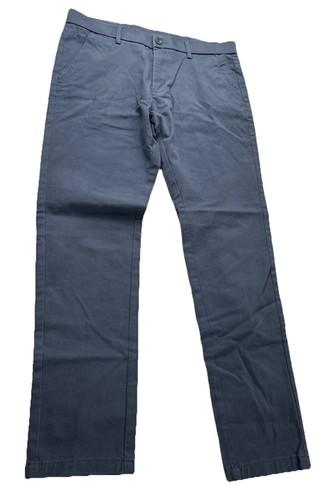 Plaid&Plain Pants Blue 28Wx28L