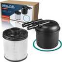 6.7 L Fuel Filter Water Separator Compatible with Ford F250 F350 F450 F550 Super Duty V8 Diesel Engines 2011-2016 for FD4615 BC3Z9N184B