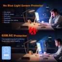 Anti Blue Light & Anti Glare Screen Protector,27-28 Inch Monitor Screen Protector for Eyes Strain,Hanging Computer Screen Blue Light Blocker for LCD TV PC Monitors(1 Pack: 27"-28" Diagonal)