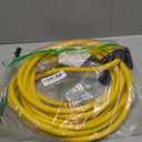 Southwire Yellow Jacket Heavy Duty Extension Cord - Reliable Outdoor Power for Tools & Equipment - Lighted End with Weather Resistant SJTW Jacket - 25 Foot