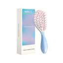 RHOS Scalp Massager, Shampoo Brush with Handle, Curved Vented Hair Scrubber, Scalp Brush for Wet & Dry Hair (Blue)