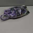 IVY&LANE No Pull Dog Harness for Medium Dogs, Dog Vest Harness with Leash, Safety Belt and Storage Strap, Fully Adjustable Harness, 360 Reflective Strip, Soft Handle (Purple, M)