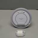 Bluetooth Speaker Night Lights, Wireless Charging Kids Speaker, Color Changing Modern Bluetooth Lamp,Teenage Boys Girls Gifts Ideas (15W Wireless Charging with Battery)