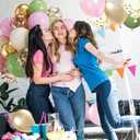 2 x Balloons Assorted Colors 12 Inch Latex Party Balloon for Birthday Party Light Multi Color Ballons Balloons for Wedding Baby Shower Supplies (sage pink)