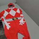 Morphsuits Power Ranger Costume Adult, Power Rangers Costume Adult Men, Power Ranger Costume Adult Woman (XX-Large, Red)
