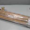 LazBlinds No Tools No Drill Cordless Bamboo Roman Shades, Light Filtering Window Treatment, Roll Up Bamboo Blinds for Windows 25'' W x 48'' H, Ceylon Light Russet