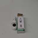 WESECUU Light Bulb Security Camera -5G& 2.4GHz WiFi 2K Security Cameras Wireless Outdoor Motion Detection and Alarm,Two-Way Talk,Color Night Vision,Human Detection, Bulb Camera Compatible with Alexa (1-Pack, White)