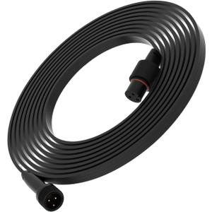 (16Ft) for Govee Outdoor Permanent Lighting Extension Cords, Compatible with Govee H705A, H705B, H705C, H706A, H706B, and H706C Models, IP68 Waterproof Rating(Black)