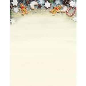 Great Papers! Cookie Exchange Letterhead, 80 count, 11" x 8.5" (2017024)